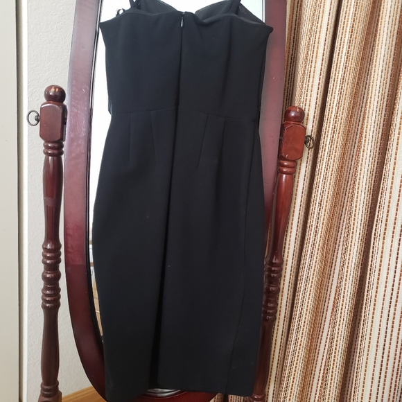 🖤 Black strapless dress | evenings | party - Picture 3 of 3